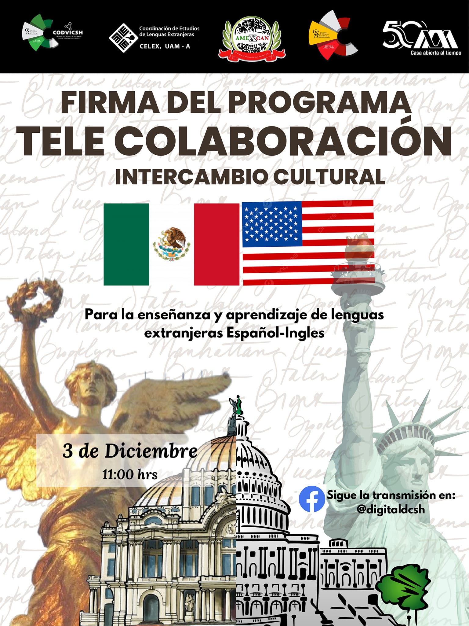 Firma del Programa Tele Colaboración Intercambio Cultural